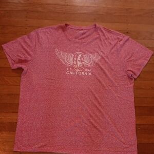GAP Men's Heather Red California Graphic Tee